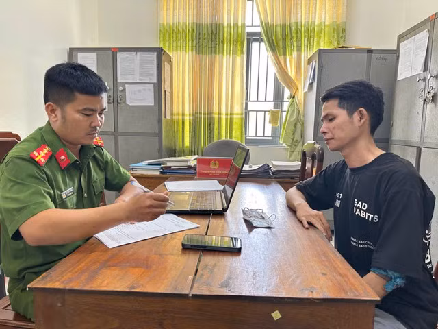 Nguyễn Văn Lợi - đối tượng cầm đầu nhóm cướp tài sản đã bị bắt giữ.