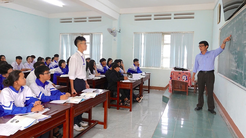 Tập trung nâng cao chất lượng đào tạo ngành sư phạm; đào tạo đủ nguồn giáo viên dạy các môn học mới theo Chương trình giáo dục phổ thông 2018. Ảnh: mộc Trà Tập trung nâng cao chất lượng đào tạo ngành sư phạm; đào tạo đủ nguồn giáo viên dạy các môn học mới theo Chương trình giáo dục phổ thông 2018. Ảnh: mộc Trà