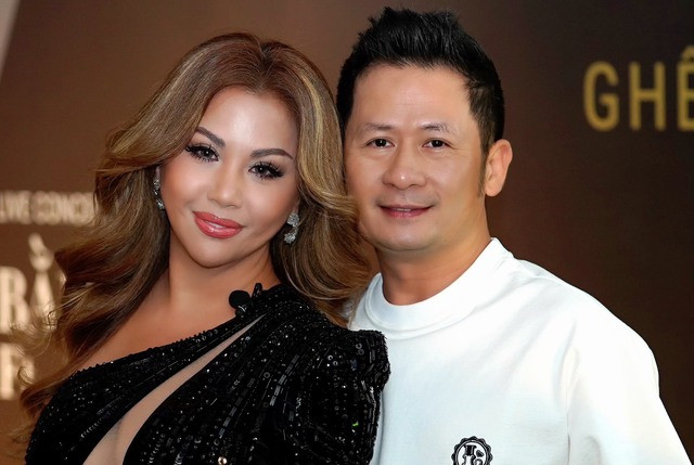 Cặp song ca ăn ý Minh Tuyết - Bằng Kiều. Ảnh: NVCC