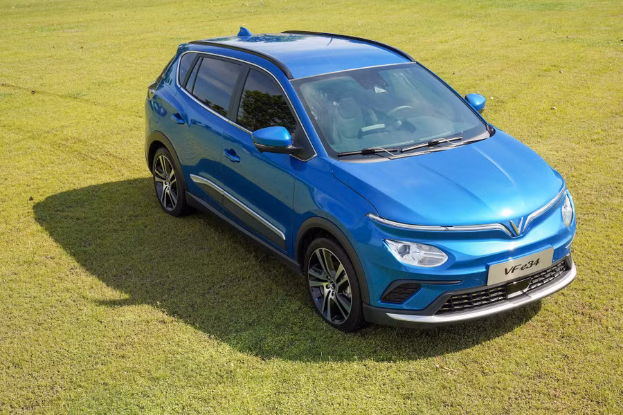 M6 sẽ là đối thủ trực tiếp của VinFast VF e34 trong phân khúc xe điện gầm cao hạng C. Ảnh: VinFast