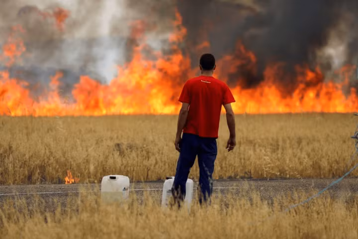 Theo các nhà khoa học, hiện tượng El Nino sẽ làm trầm trọng hơn các đợt nắng nóng, hạn hán và những vụ cháy rừng trên toàn cầu. (Ảnh: Reuters)
