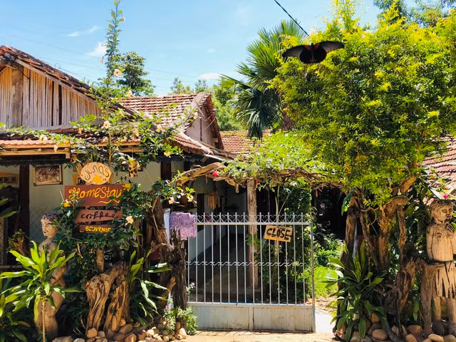 Một homestay tại làng du lịch cộng đồng Kon K’tu - Ảnh: VGP/Khôi Nguyên