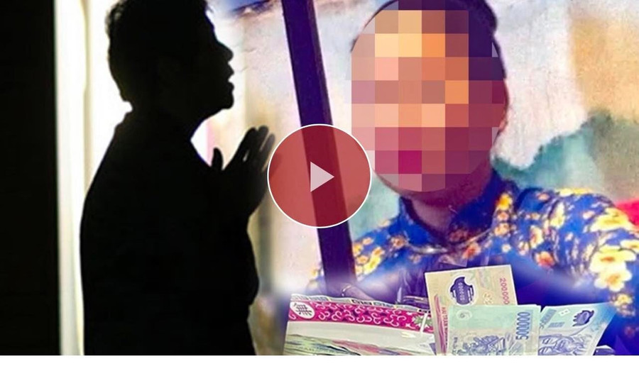 Nhiều người bỏ tiền tỉ để được thầy Cao Anh giải hạn Ảnh: Từ clip Lao Động Nhiều người bỏ tiền tỉ để được thầy Cao Anh giải hạn Ảnh: Từ clip Lao Động