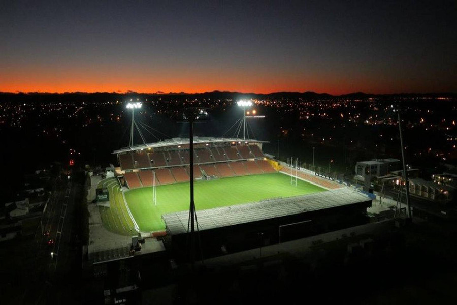 Chiêm ngưỡng sân đấu tiếp theo của đội tuyển nữ Việt Nam tại World Cup - Ảnh 6. Sân Waikato nhìn từ trên cao. Ảnh: REUTERS