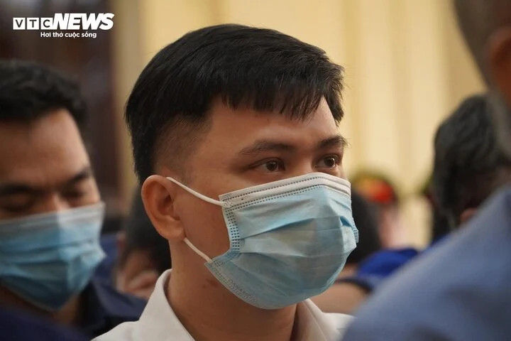Bị cáo Trương Khánh Hoàng, cựu Phó Tổng giám đốc SCB. Bị cáo Trương Khánh Hoàng, cựu Phó Tổng giám đốc SCB.