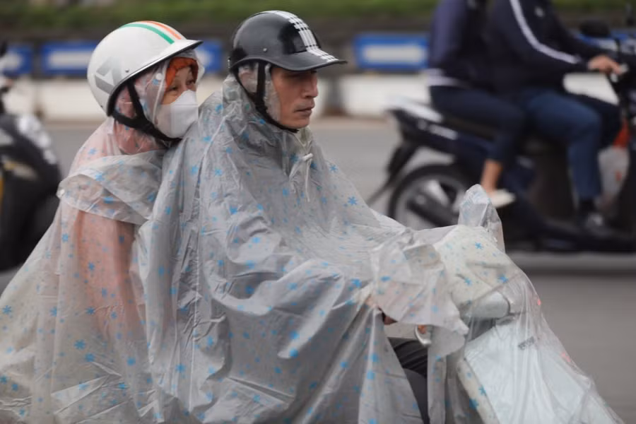 Khu vực Bắc Bộ có mưa rào và dông vài nơi. (Ảnh: Thanh Tùng/TTXVN)