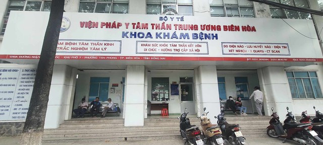 Viện Pháp y tâm thần Trung ương Biên Hòa. Ảnh: VPY