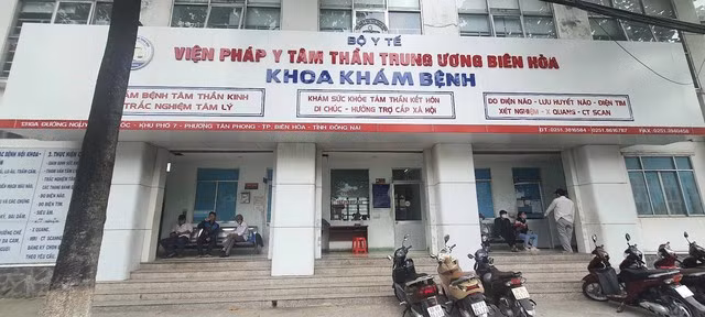 Viện Pháp y tâm thần Trung ương Biên Hòa. Ảnh: VPY