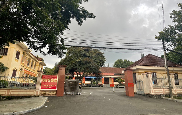 Trụ sở Thành ủy Bảo Lộc. Ảnh:Gia Bình Trụ sở Thành ủy Bảo Lộc. Ảnh:Gia Bình