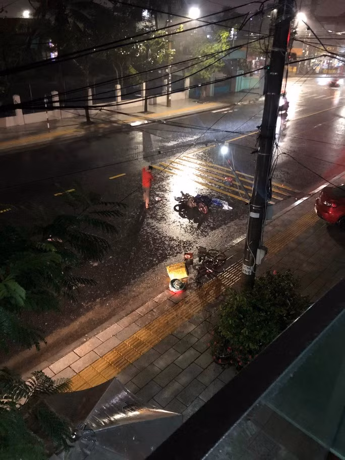 Hiện trường vụ tai nạn