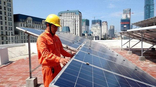 Đề xuất nâng công suất cho điện mặt trời mái nhà. (Ảnh Internet) Đề xuất nâng công suất cho điện mặt trời mái nhà. (Ảnh Internet)