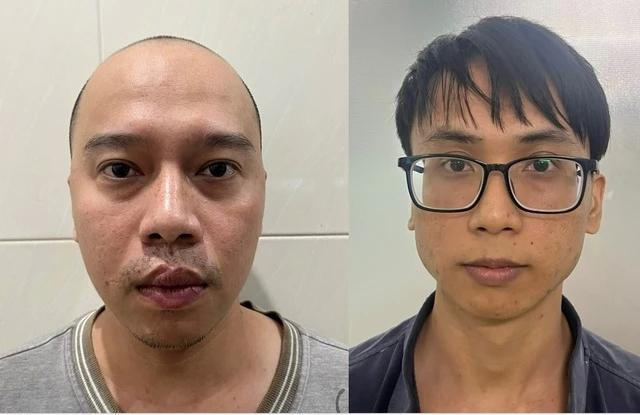 Khoa (bên trái) và Việt