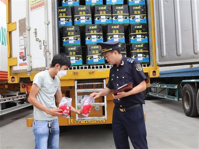 Hoạt động xuất khẩu nông sản tại các cửa khẩu vẫn diễn ra bình thường - Ảnh 1. Hoạt động xuất khẩu nông sản tại các cửa khẩu vẫn diễn ra bình thường ảnh 1
