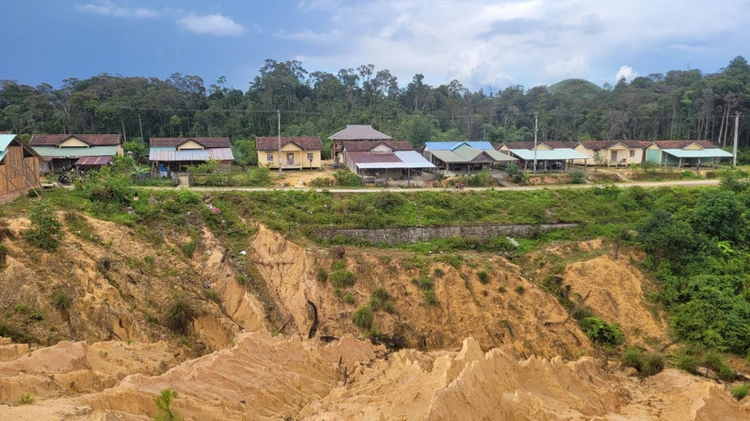 Hiện tượng động đất thường xảy ra tại khu vực huyện Kon Plông, tỉnh Kon Tum. (Ảnh: Hùng Võ/Vietnam+)