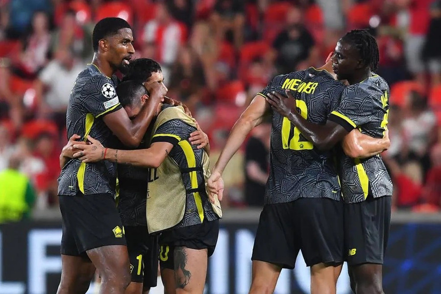 Lille giúp Pháp cùng có 4 đội tham dự C1 như Anh và Tây Ban Nha. (Nguồn: UEFA)
