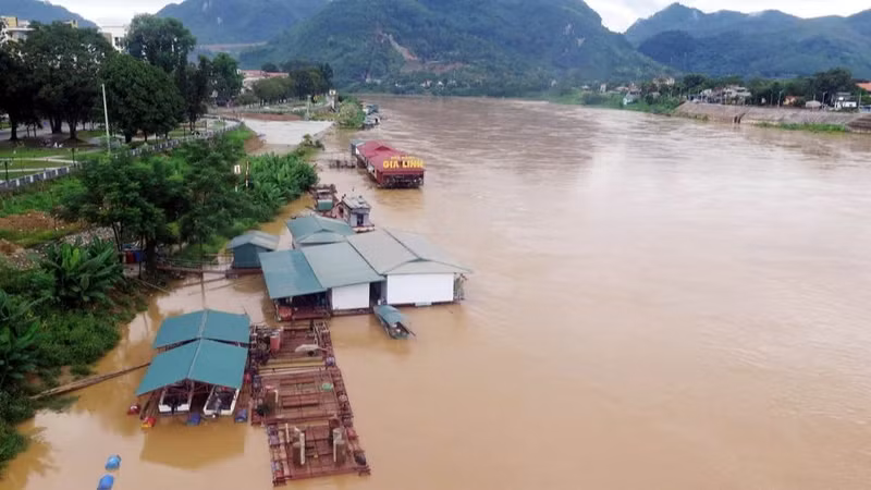 Nhiều khu vực trên cả nước có mưa to, cảnh báo lũ trên các sông (Ảnh minh họa/nguồn NDO)