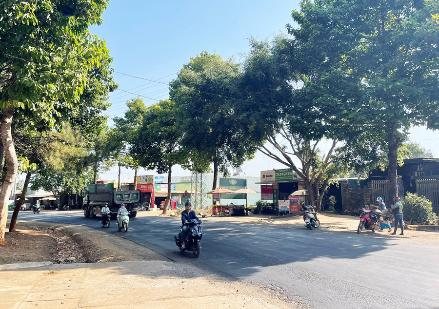 Trà Đa hôm nay đang dần mang dáng dấp của một đô thị. Ảnh: P.D