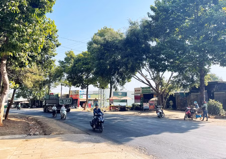 Trà Đa hôm nay đang dần mang dáng dấp của một đô thị. Ảnh: P.D