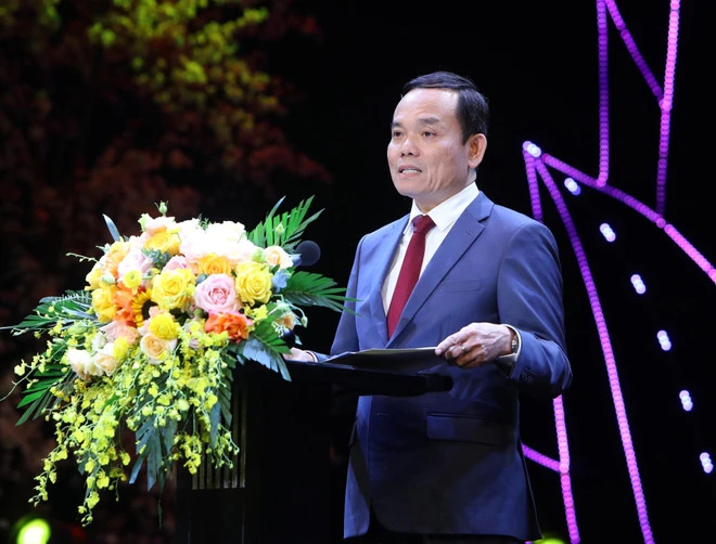 Phó Thủ tướng Trần Lưu Quang phát biểu tại buổi lễ. (Ảnh: An Đăng/TTXVN) Phó Thủ tướng Trần Lưu Quang phát biểu tại buổi lễ. (Ảnh: An Đăng/TTXVN)