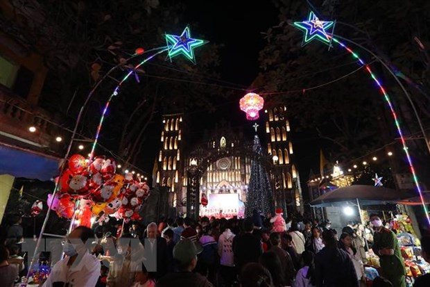 Việt Nam đã đạt được những thành tựu về đảm bảo quyền tự do tôn giáo. (Ảnh: Hoàng Hiếu/TTXVN) Việt Nam đã đạt được những thành tựu về đảm bảo quyền tự do tôn giáo. (Ảnh: Hoàng Hiếu/TTXVN)