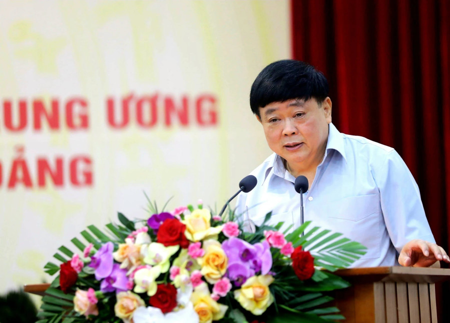 Phó Giáo sư-Tiến sỹ Nguyễn Thế Kỷ, Chủ tịch Hội đồng Lý luận Phê bình Văn học Nghệ thuật Trung ương. (Ảnh: NVCC)