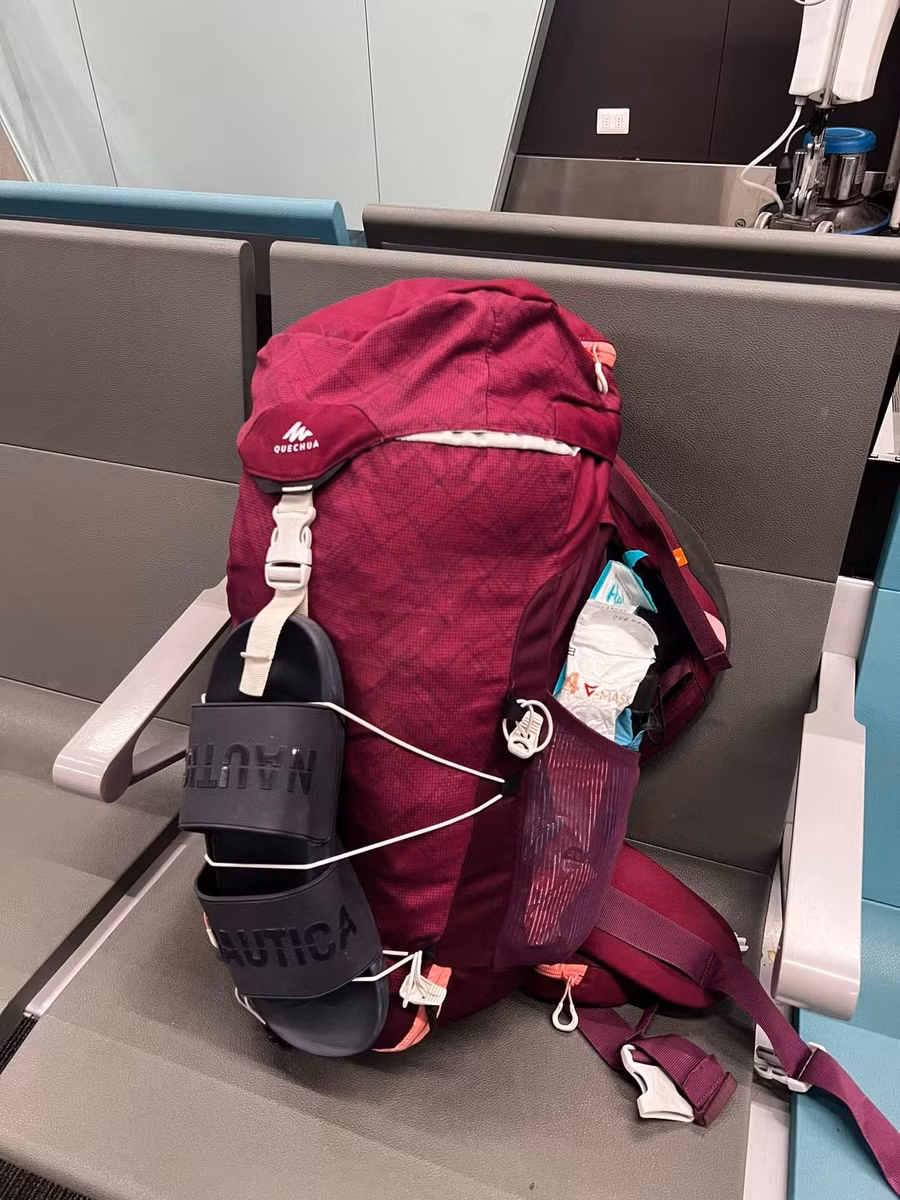 Hành trang gọn nhẹ của Thắng