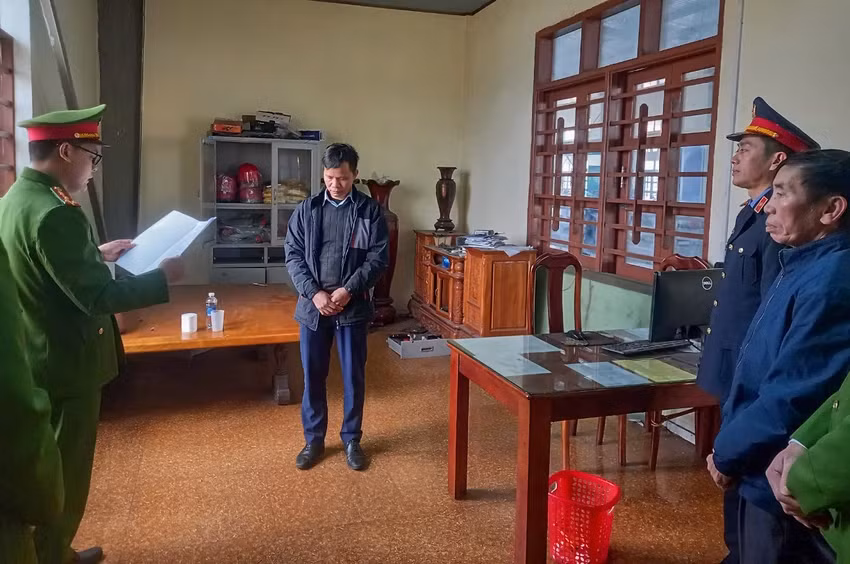 Ông Đặng Thành Chung bị khởi tố về tội nhận hối lộ. Ảnh: TT