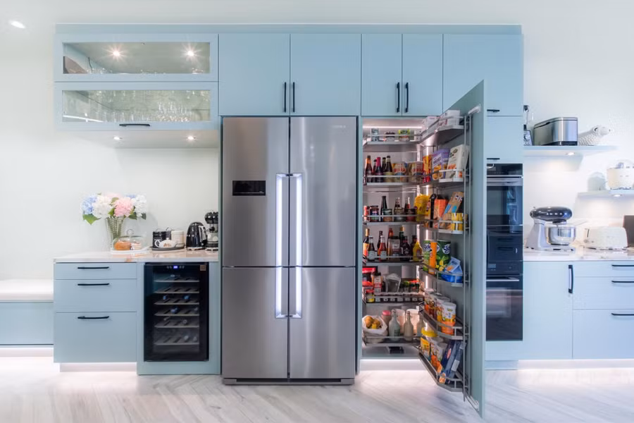 Với những ngôi nhà có phong cách hiện đại, không gian bếp ảnh hưởng rất nhiều đến tính thẩm mĩ chung. Ảnh: Khánh Linh