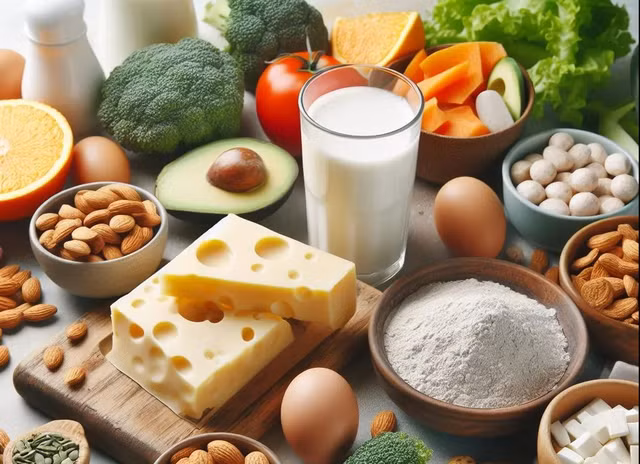 Thường xuyên bổ sung thực phẩm giàu canxi rất có lợi để phòng ngừa đột quỵ, nhồi máu cơ tim đối với phụ nữ lớn tuổi - Ảnh đồ họa