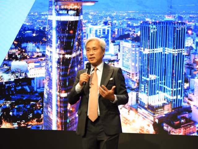 Ông Don Lam - Tổng giám đốc Tập đoàn VinaCapital chia sẻ tại Hội nghị Nhà đầu tư 2023. Ảnh: CTV