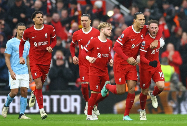 Liverpool có bàn gỡ từ chấm 11m của Mac Allister Liverpool có bàn gỡ từ chấm 11m của Mac Allister