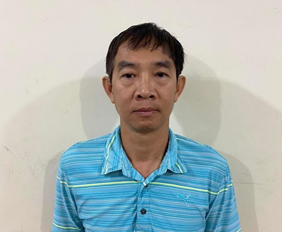 Bị can Hồ Bửu Phương, phụ trách tài chính của Tập đoàn Vạn Thịnh Phát Bị can Hồ Bửu Phương, phụ trách tài chính của Tập đoàn Vạn Thịnh Phát