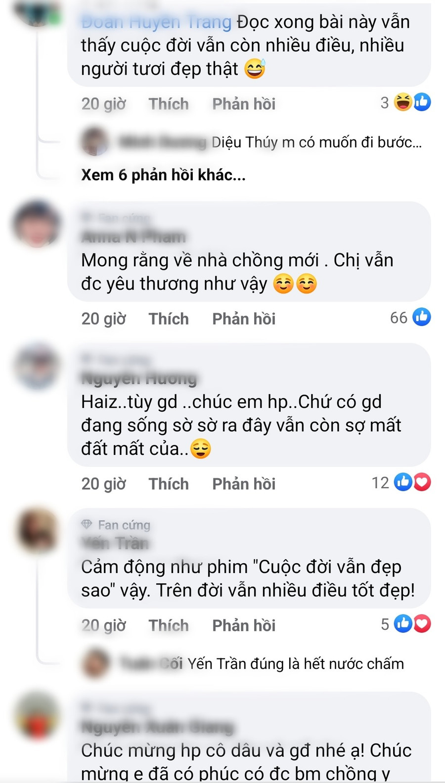 Một số bình luận của cộng đồng mạng về câu chuyện. Ảnh: Mạng xã hội.