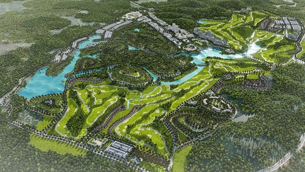 Phối cảnh tổng thể dự án Văn Lang Empire Golf Club. Phối cảnh tổng thể dự án Văn Lang Empire Golf Club.