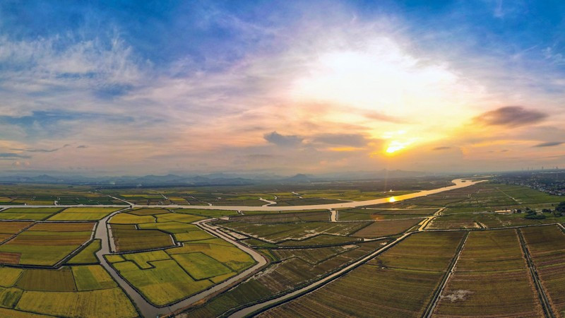 Một góc phá Hạc Hải (Quảng Bình).