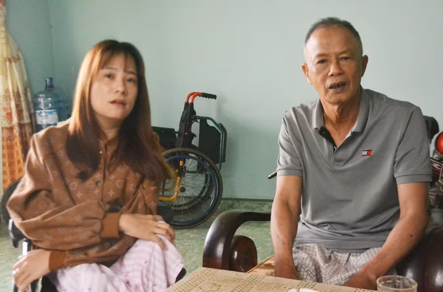 Chị Nguyễn Thị Thủy (tổ 3, phường Hội Phú, TP. Pleiku) đã nỗ lực vươn lên làm chủ cuộc sống. Ảnh: H.M