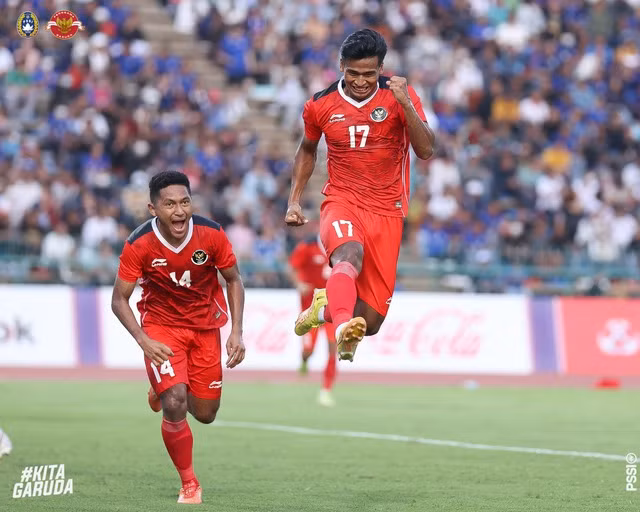 U.22 Indonesia có khởi đầu suôn sẻ. Ảnh: PSSI