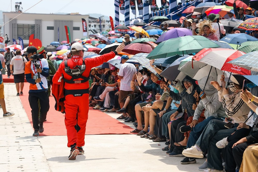 Sức nóng từ giải đua F1H20 vừa qua tại Bình Định. (Ảnh do Ban Tổ chức cung cấp)