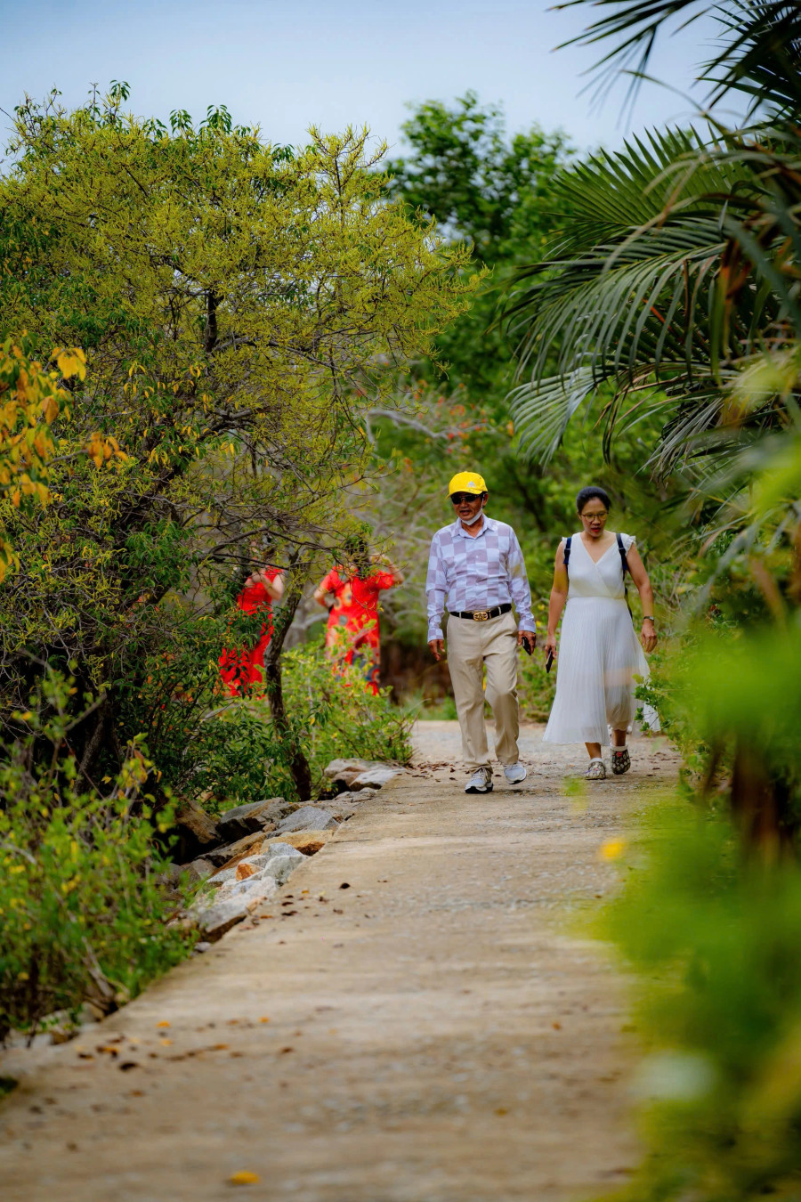 Thời điểm này, rất nhiều du khách đến đây để trải nghiệm, check-in.ẢNH: ĐÌNH HOÀNG Thời điểm này, rất nhiều du khách đến đây để trải nghiệm, check-in.ẢNH: ĐÌNH HOÀNG