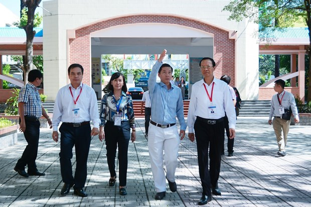 Bộ Giáo dục và Đào tạo đã tổ chức nhiều đoàn kiểm tra công tác tổ chức thi đến nhiều tỉnh, thành trên cả nước. (Ảnh: PV/Vietnam+) Bộ Giáo dục và Đào tạo đã tổ chức nhiều đoàn kiểm tra công tác tổ chức thi đến nhiều tỉnh, thành trên cả nước. (Ảnh: PV/Vietnam+)