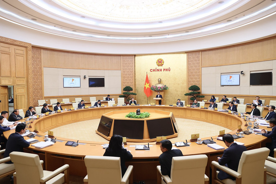Thủ tướng Chính phủ Phạm Minh Chính chủ trì Phiên họp chuyên đề về xây dựng pháp luật tháng 12/2023 - Ảnh: VGP/Nhật Bắc Thủ tướng Chính phủ Phạm Minh Chính chủ trì Phiên họp chuyên đề về xây dựng pháp luật tháng 12/2023 - Ảnh: VGP/Nhật Bắc