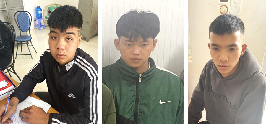 Các đối tượng Huy, Duy và Hiếu bị bắt khẩn cấp để điều tra, làm rõ hành vi “Cướp tài sản” Các đối tượng Huy, Duy và Hiếu bị bắt khẩn cấp để điều tra, làm rõ hành vi “Cướp tài sản”