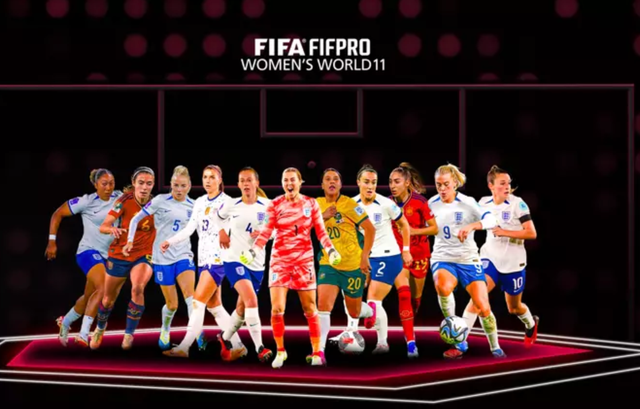 Bảy cầu thủ tuyển nữ Anh có tên trong đội hình tiêu biểu. Bảy cầu thủ tuyển nữ Anh có tên trong đội hình tiêu biểu.