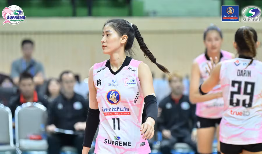 Kiều Trinh đang hòa nhập nhanh trong môi trường mới. CLB Supreme Chonburi-E.Tech