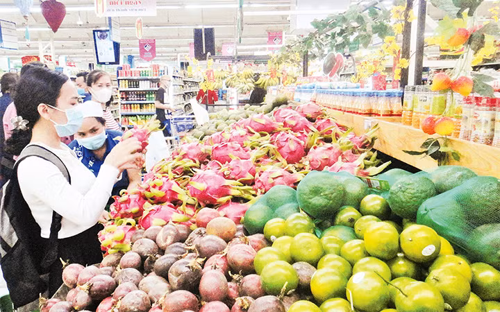Mở rộng thị trường tiêu thụ nông sản của các địa phương tại thị trường trong nước thông qua các hoạt động xúc tiến thương mại, kết nối cung cầu. Ảnh nguồn VGP