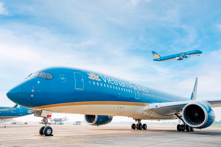 Các Hãng hàng không Vietnam Airlines, Pacific Airlines và VASCO tiếp tục tăng thêm chuyến bay dịp cao điểm Tết Nguyên đán sắp tới. (Ảnh: PV/Vietnam+)