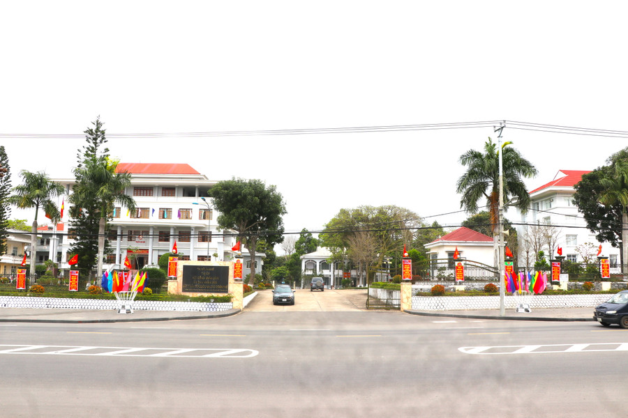 Mục tiêu phát triển thương mại-dịch vụ của thị xã An Khê đến năm 2025 với tốc độ tăng trưởng (theo giá so sánh năm 2010) bình quân 5 năm đạt 12,5%. Ảnh: Ngọc Minh