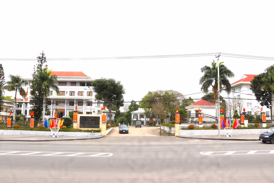 Mục tiêu phát triển thương mại-dịch vụ của thị xã An Khê đến năm 2025 với tốc độ tăng trưởng (theo giá so sánh năm 2010) bình quân 5 năm đạt 12,5%. Ảnh: Ngọc Minh