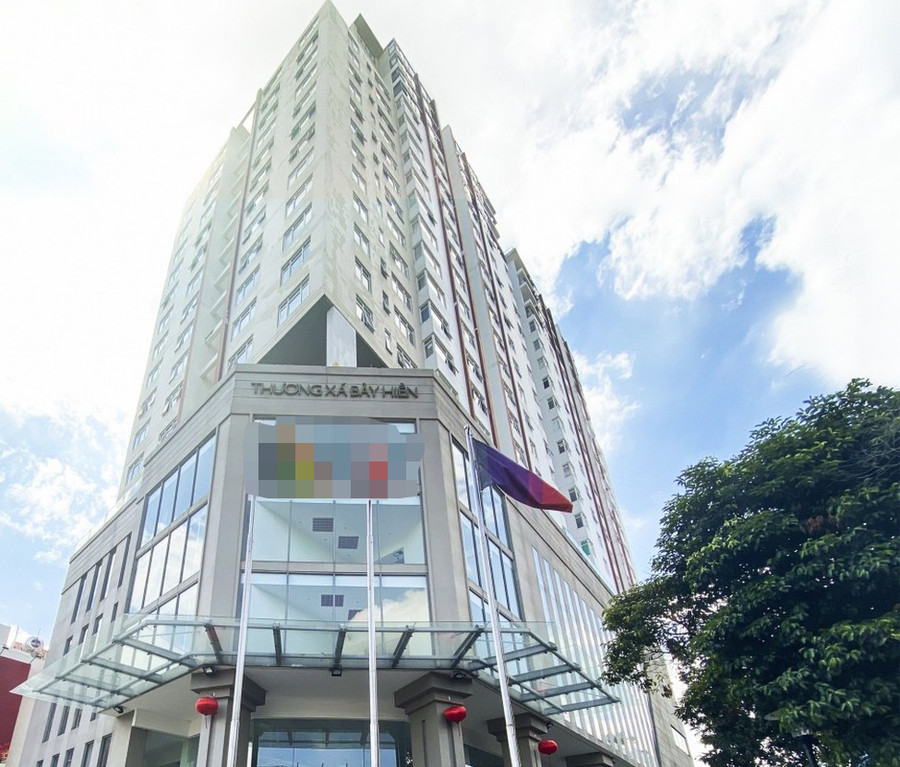 Dự án chung cư Bảy Hiền ở quận Tân Bình (TP HCM) bị thế chấp từ năm 2008. Ảnh: Bảo Chương