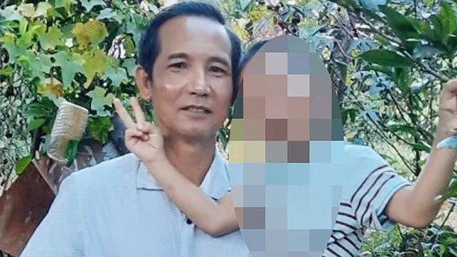 Nghi phạm truy sát 3 người thương vong ở Bình Phước. Ảnh: BP